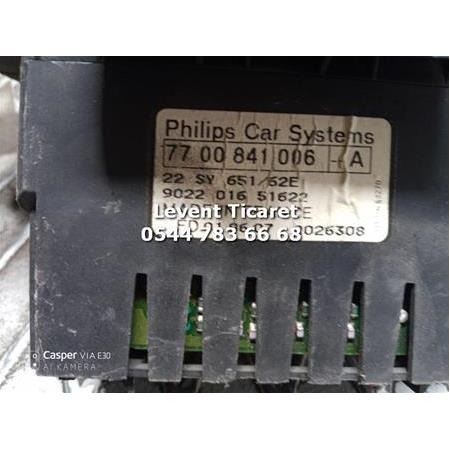 7700841006 Megane 1 Çıkma Radyo Göstergesi